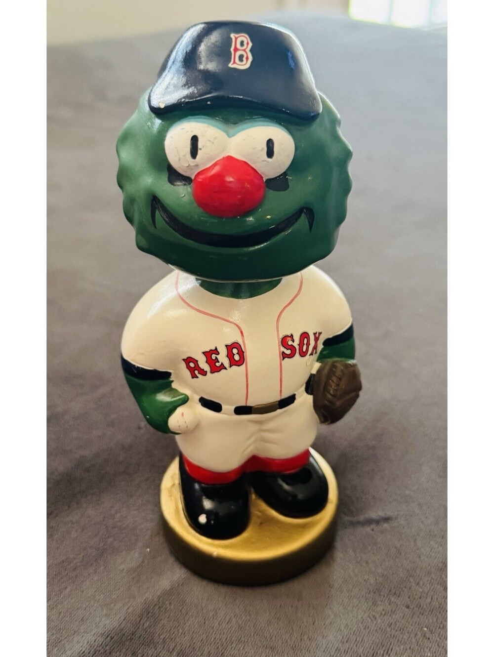 Vintage WALLY Bobblehead-Boston Red Sox Mascot - Ceramic